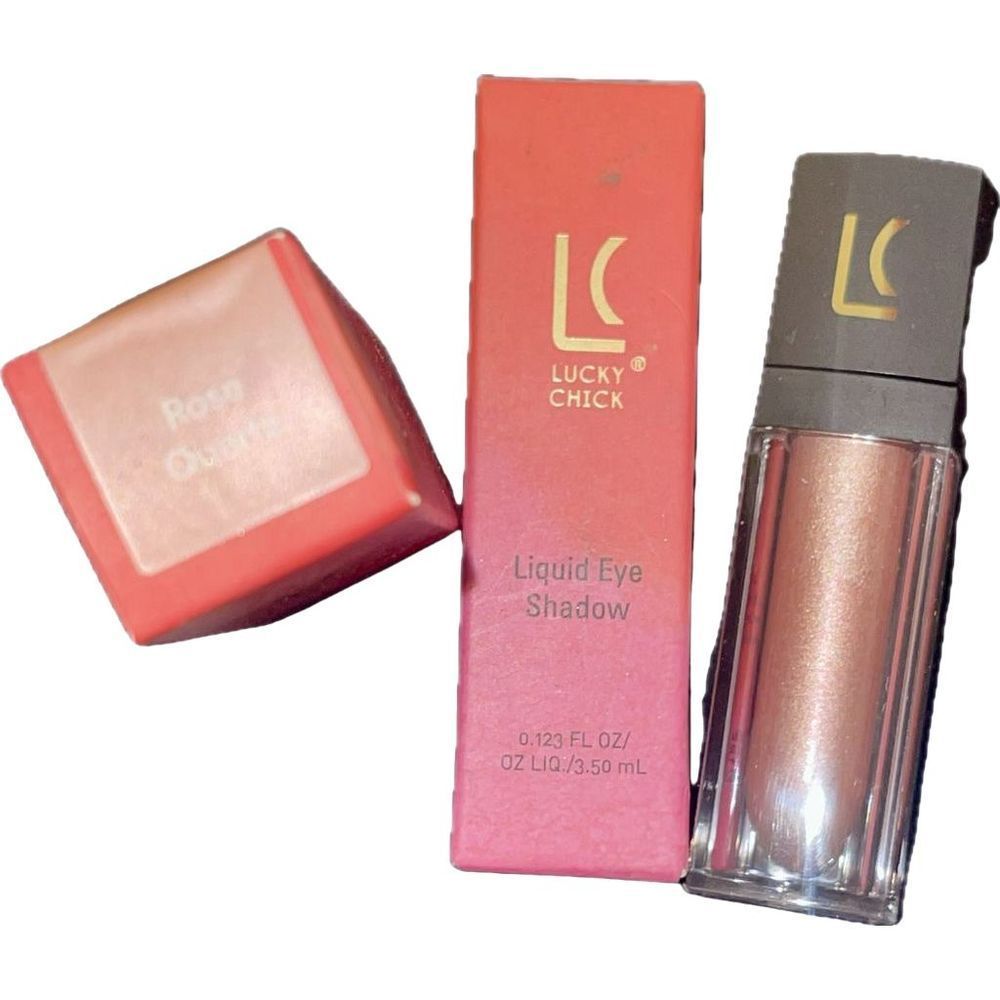 Lucky Chick Rose Quartz Liquid Eyeshadow Single Standard Size New In Box